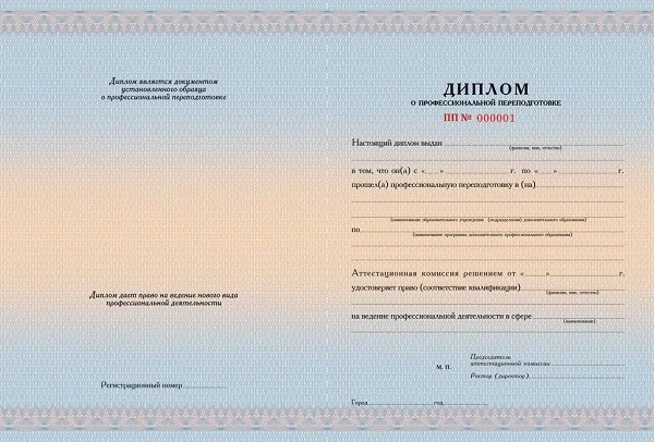 professional retraining diploma